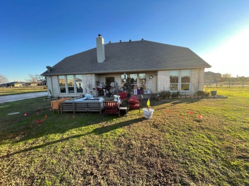 Before outdoor living space