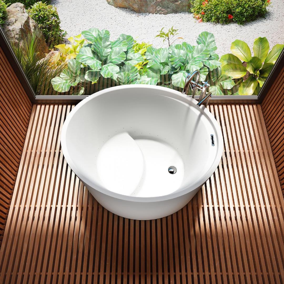 BainUltra white bathroom tub
