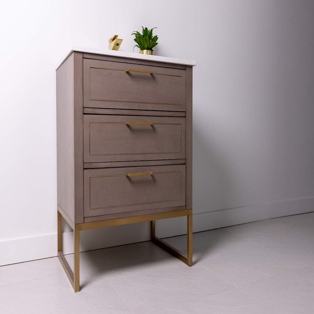 Bemma brown vanity