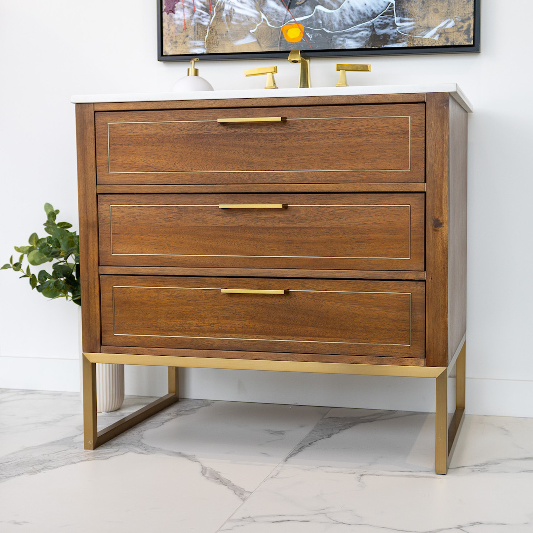 Bemma wooden vanity