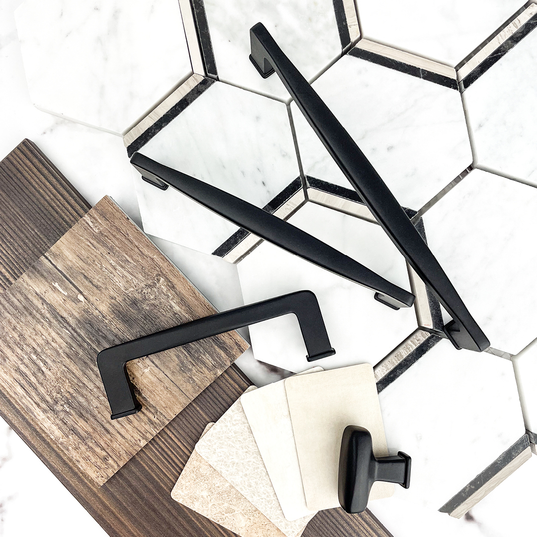 Berenson black cabinet handles