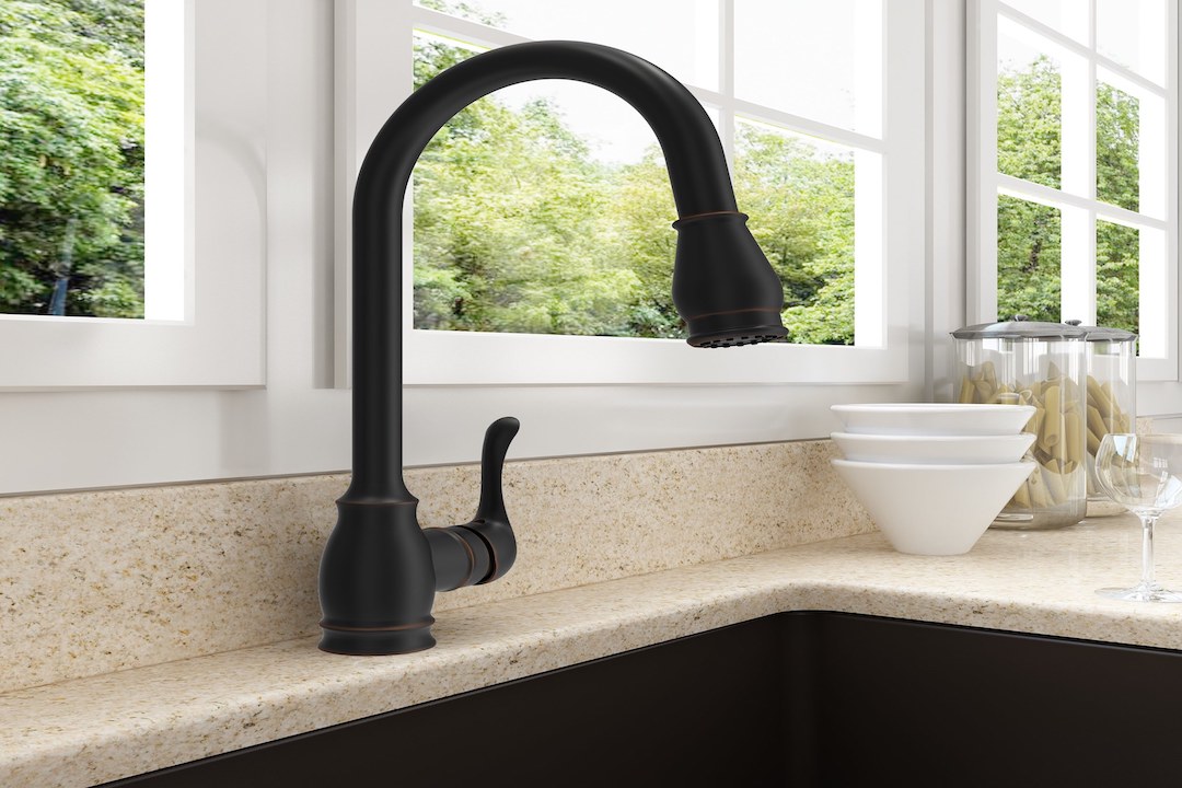 Bocchi black faucet