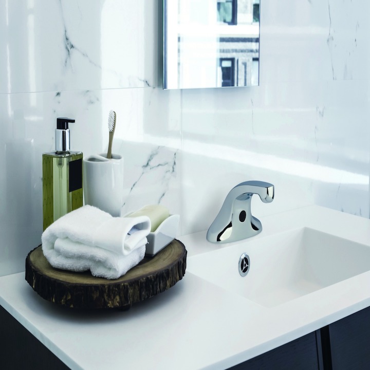 Chicago Faucets silver bathroom faucet