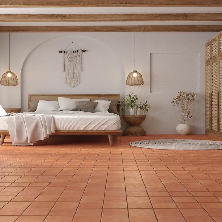 Country Floors bedroom floor stone