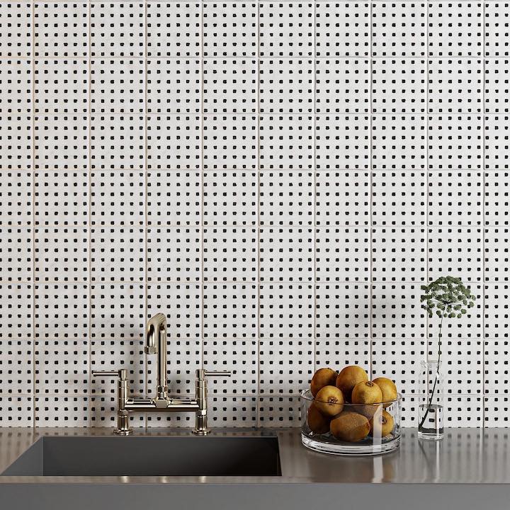 Country Floors grey wall tile