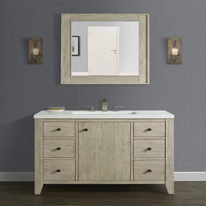 Fairmont Designs beige bathroom vanity