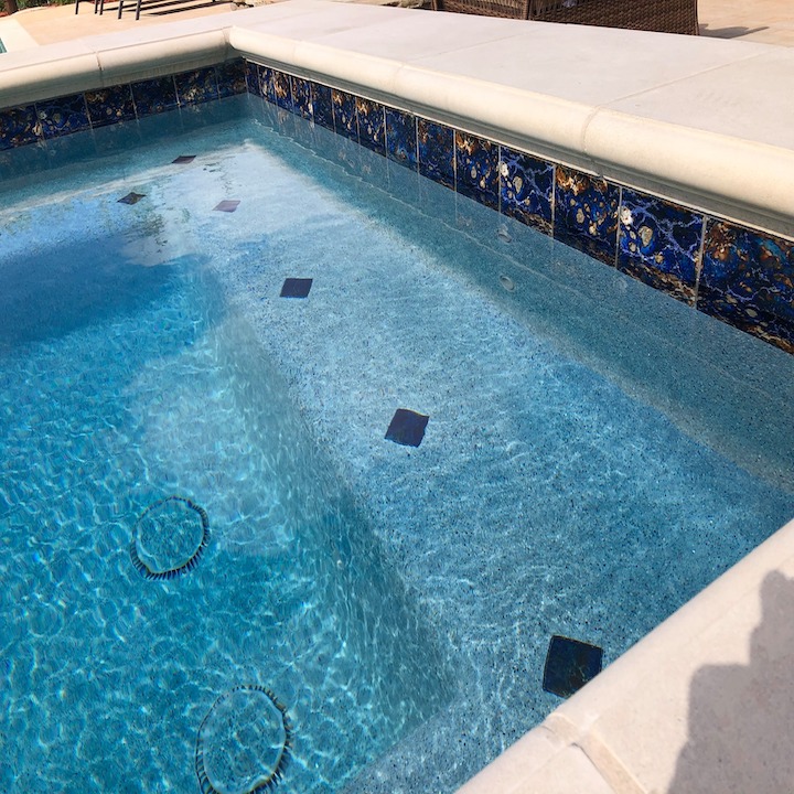 Fujiwa outdoor pool tiles