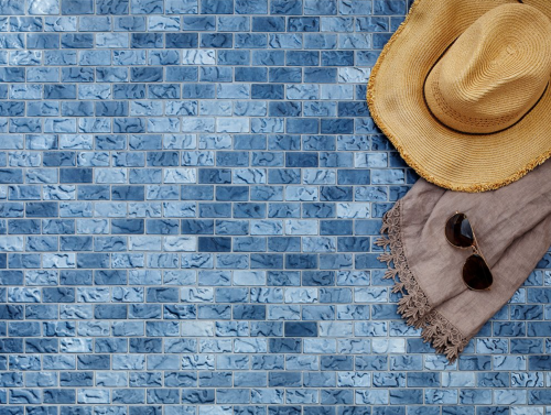 Island Stone pool tiles