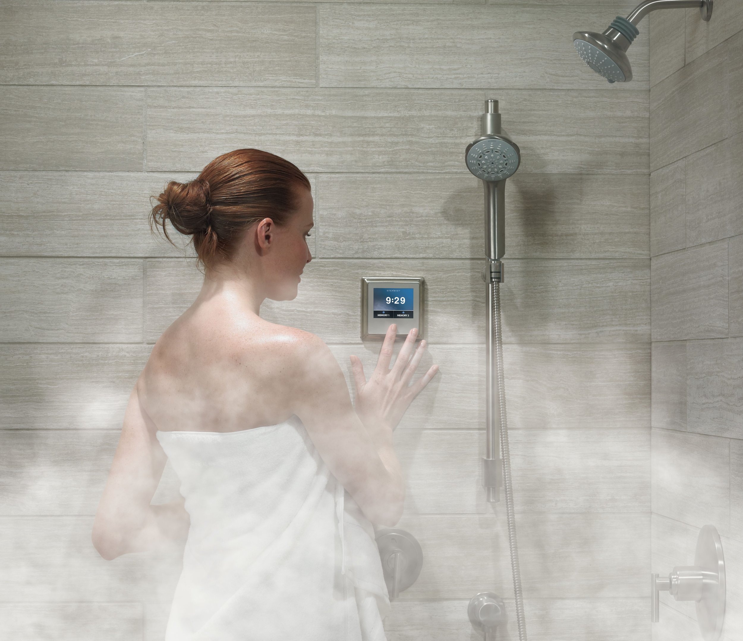 Steamist Shower with digital control