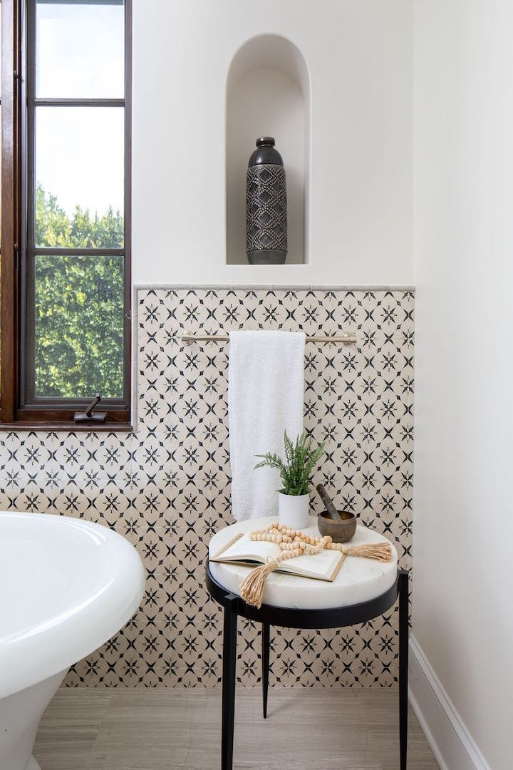 Stone Impressions bathroom tile