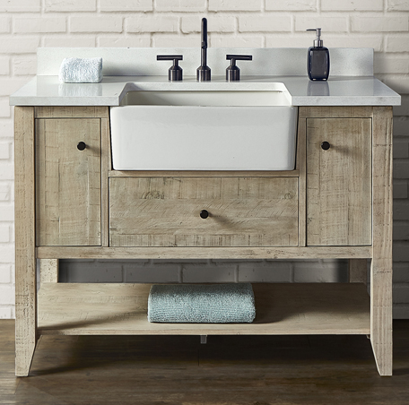 Fairmont Designs beige bathroom vanity