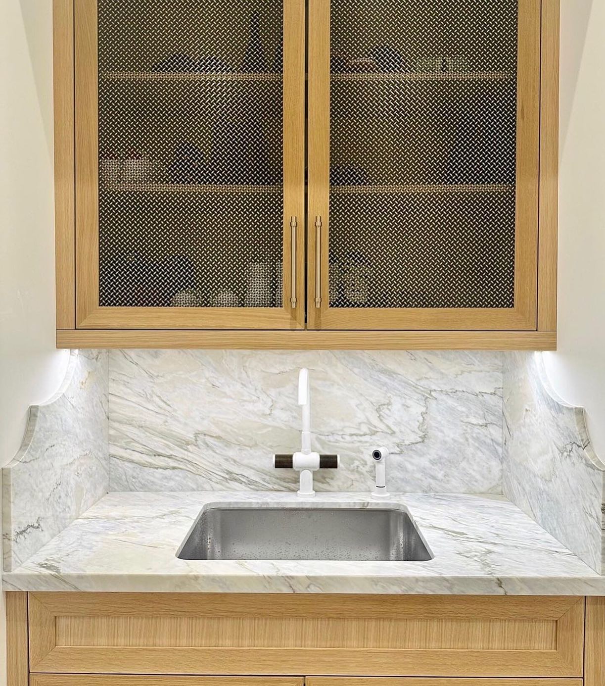 Rubinet silver kitchen faucet