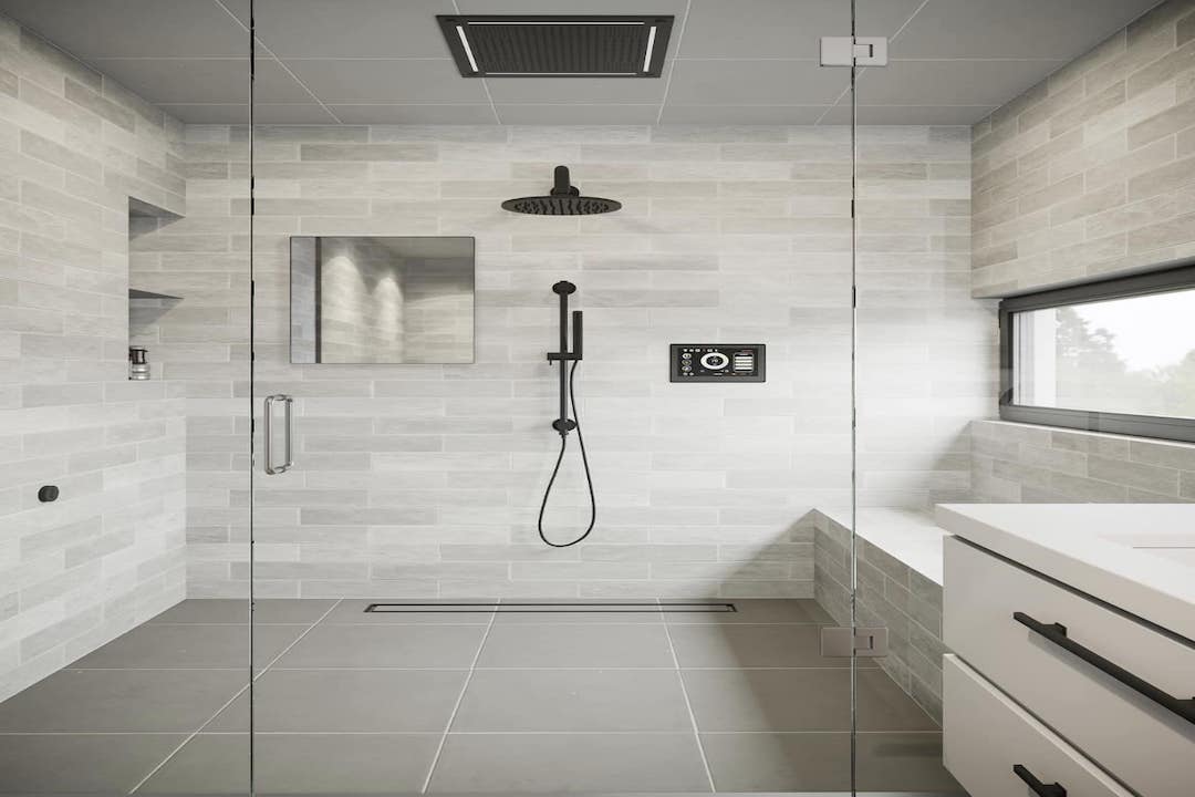 ThermaSol bathroom shower
