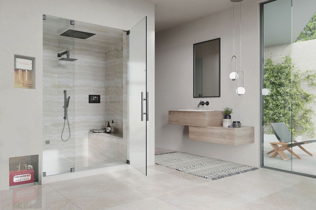 ThermaSol bathroom shower