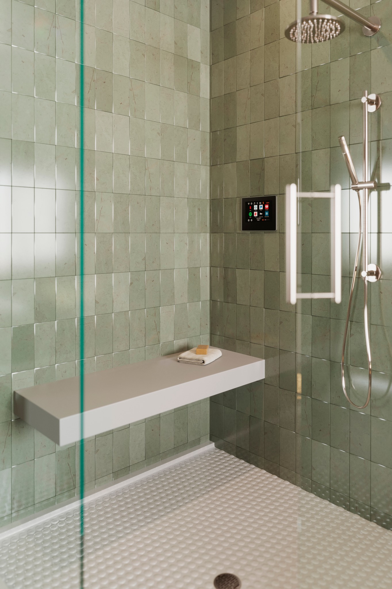 ThermaSol bathroom shower
