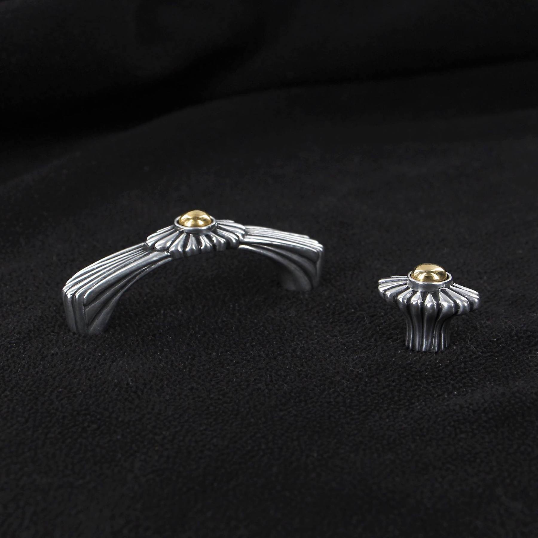 Vincenza silver hardware