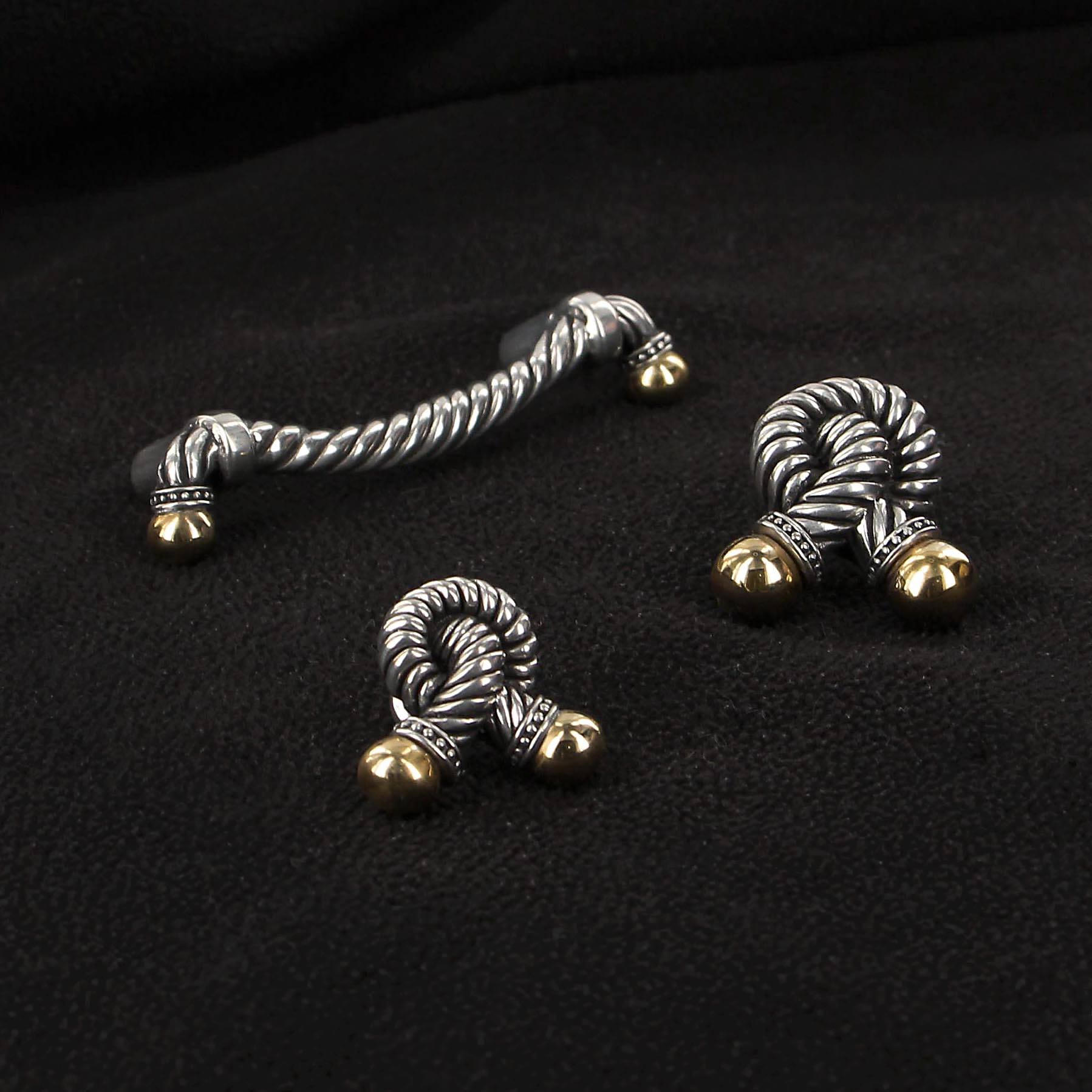 Vincenza silver hardware