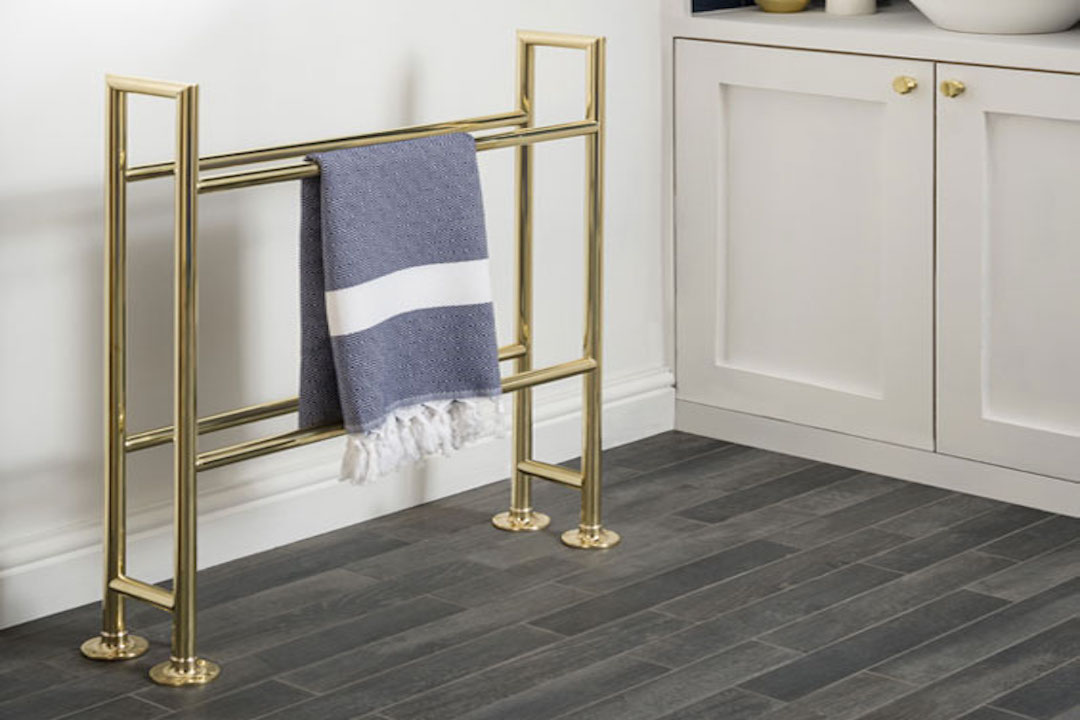 Vogue UK gold towel holder